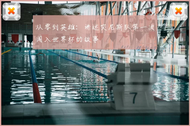 从零到英雄:讲述突尼斯队第一次闯入世界杯的故事