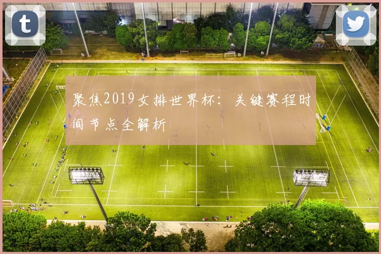 聚焦2019女排世界杯:关键赛程时间节点全解析