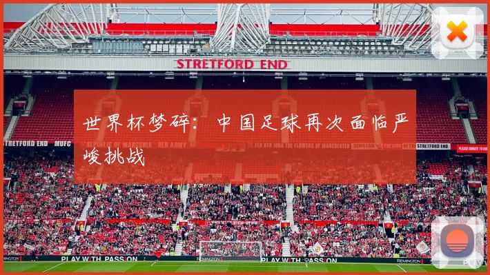 世界杯梦碎:中国足球再次面临严峻挑战