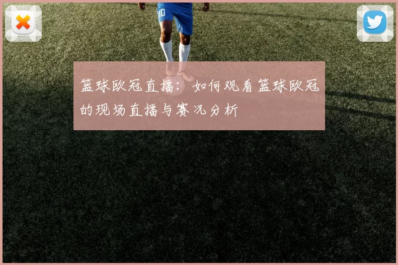 篮球欧冠直播：如何观看篮球欧冠的现场直播与赛况分析