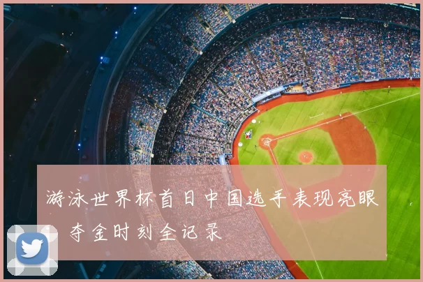 游泳世界杯首日中国选手表现亮眼:夺金时刻全记录