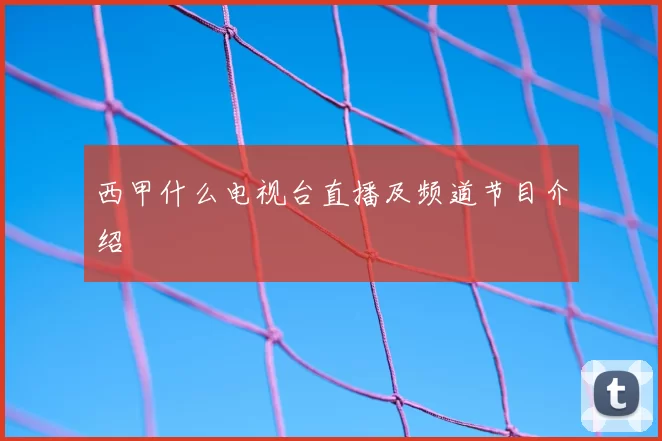 西甲什么电视台直播及频道节目介绍